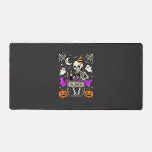 Halloween Nähen Skelett Gruseliger Geist Kürbis Nä Schreibtischunterlage
