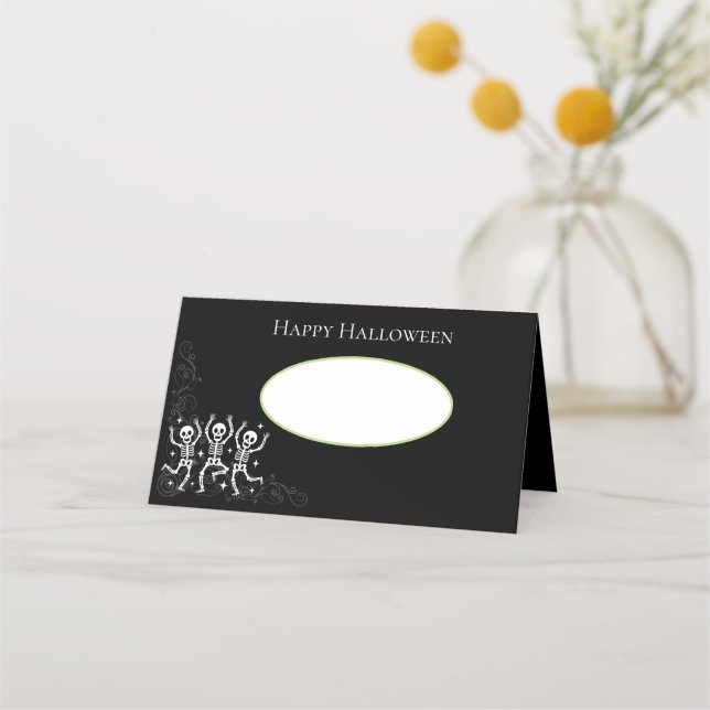 Halloween Namensplatzkarten Platzkarte (Vorderseite)