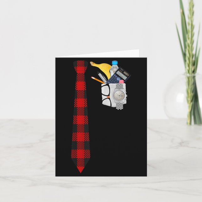 Halloween Nerd Costume T Shirt Funny Geek Xo4u Ori Karte (Vorderseite)