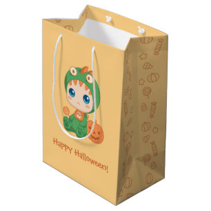 Halloween Niedlich Baby Dragon Dinosaur-Kostüm Mittlere Geschenktüte