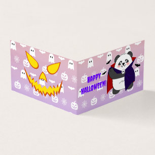 Halloween Niedlich Baby Panda Dracula Vampire