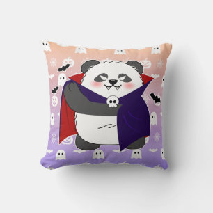 Halloween Niedlich Baby Panda Dracula Vampire Kissen