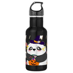 Halloween Niedlich Baby Panda Trick oder Treat Edelstahlflasche