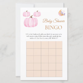 Halloween Niedlich Boo Baby Dusche Bingo Game