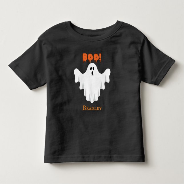 Halloween Niedlich Boo Ghost Kleinkind T-shirt (Vorderseite)