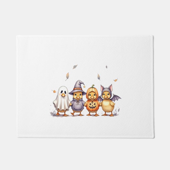 Halloween Niedlich Ducklings Kostüm Fußmatte (Vorderseite)