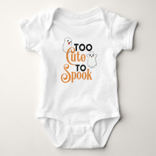 Halloween Niedlich Ghost Baby Bodysuit Baby Strampler