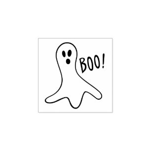 Halloween Niedlich Ghost Custom Gummistempel
