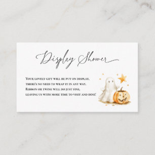 Halloween Niedlich Ghost Pumpkin Display Kinderdus Begleitkarte