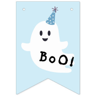 Halloween Niedlich Ghost Spooky Ein 1. Geburtstag Wimpelkette
