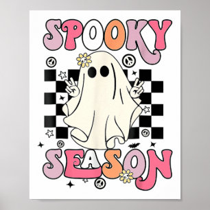 Halloween Niedlich Ghost Spooky Saison Poster