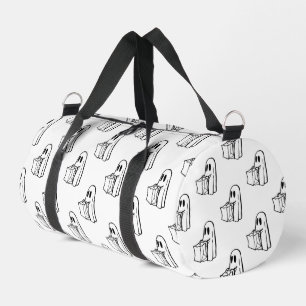 Halloween, Niedlich Ghost White, Trick oder Treat, Duffle Bag
