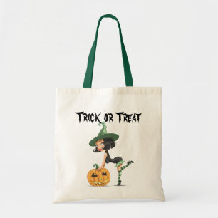 Halloween-Niedlich-Hexenbeutel Tragetasche