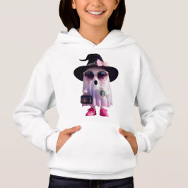 Halloween Niedlich Little Lady Ghost Hoodie
