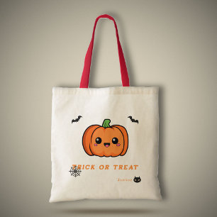 Halloween Niedlich Pumpkin Tote Bag Tragetasche