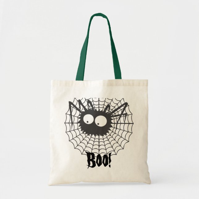 Halloween Niedlich Spider Bag Tragetasche (Vorne)