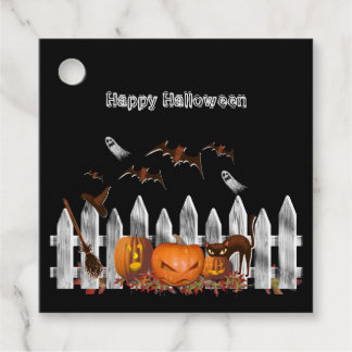 Halloween Niedlich Spooky Gift Fvor Tags Geschenkanhänger