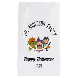 Halloween Niedlich Trick oder Treat Personalisiert Kleine Geschenktüte