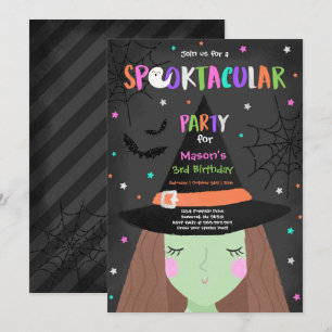 Halloween Niedlich Witz Geburtstagsparty Spooktacu Einladung