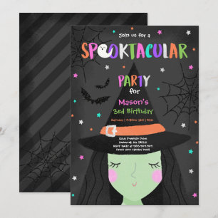 Halloween Niedlich Witz Geburtstagsparty Spooktacu Einladung