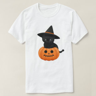 Halloween Niedliche Cartoon-Freunde, Black Baby Ca T-Shirt