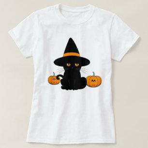 Halloween Niedliche Cartoon-Freunde, Black Baby Ca T-Shirt
