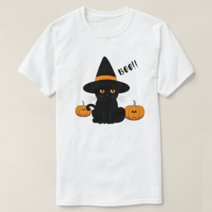 Halloween Niedliche Cartoon-Freunde, Black Baby Ca T-Shirt