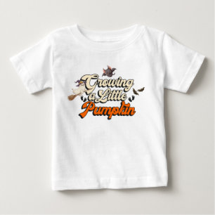 Halloween Niedliche Hexen- und Spooky-Elemente Baby T-shirt