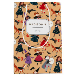 Halloween-niedliche Mittlere Geschenktüte