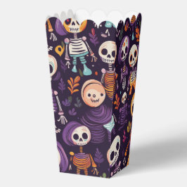 Halloween-niedliche Skelette Geschenkschachtel