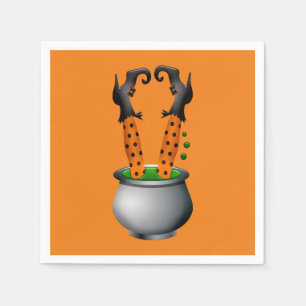 Halloween niedliche Witze Serviette