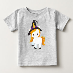 Halloween, Niedliches Einhorn, Magisches Einhorn,  Baby T-shirt