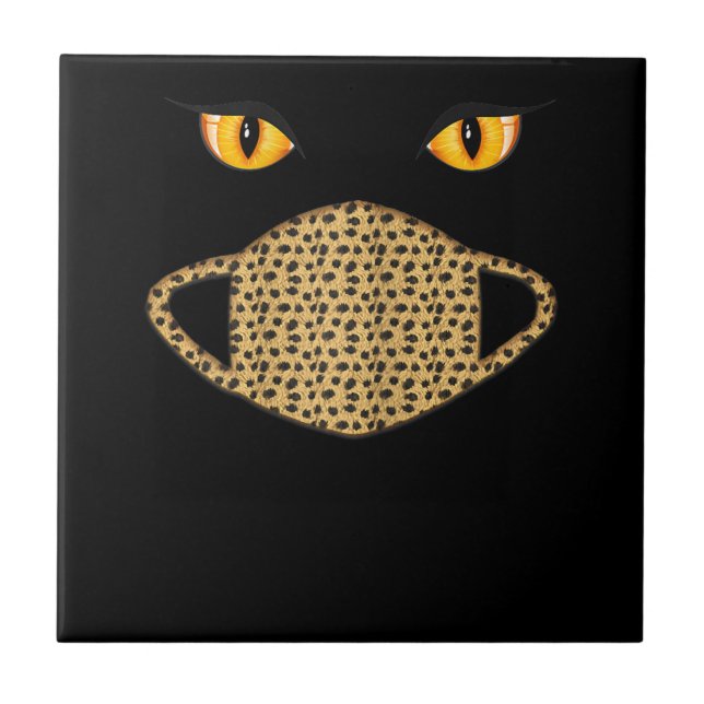 Halloween Niedliches Geschenk für Ehefrau Fliese (Vorderseite)
