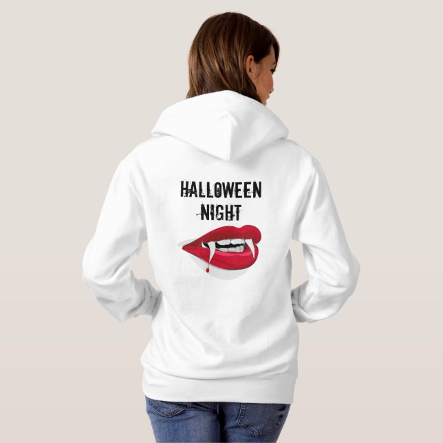 Halloween Night 2 Women's Basic Hooded Sweatshirt (Schwarz voll)