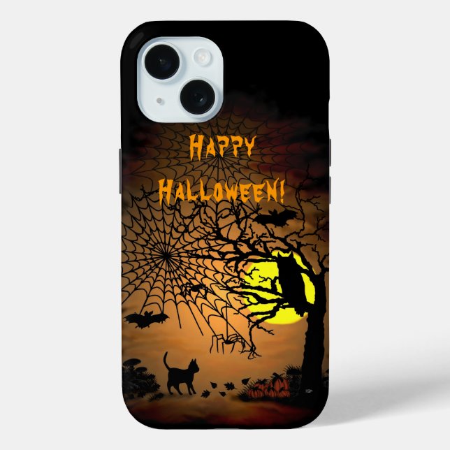 Halloween Night, Happy Halloween! Case-Mate iPhone Hülle (Rückseite)