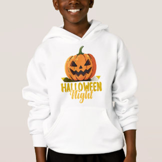 Halloween Night Kürbis-Glow-T-Shirt für Kinder 50/ Hoodie