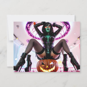 Halloween Night Lifer Postkarte