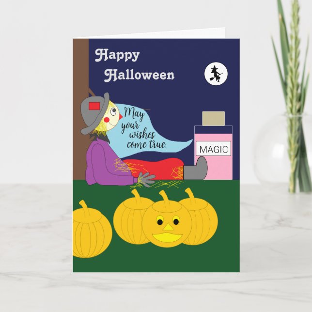 Halloween Night of Magic: Leere Karte (Vorderseite)