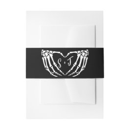 Halloween Night of the Living Wed Wedding Einladungsbanderole