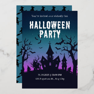 Halloween Night Party Einladung
