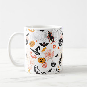 Halloween Night Party Trendy Kaffeetasse