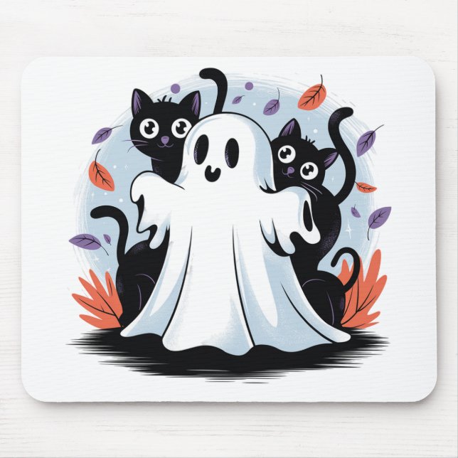 Halloween Night Prowl Mousepad (Vorne)
