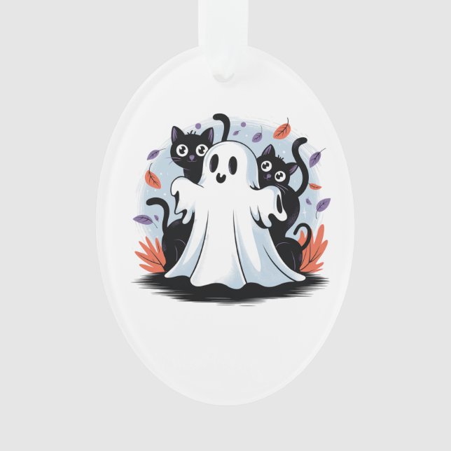 Halloween Night Prowl Ornament (Vorderseite)