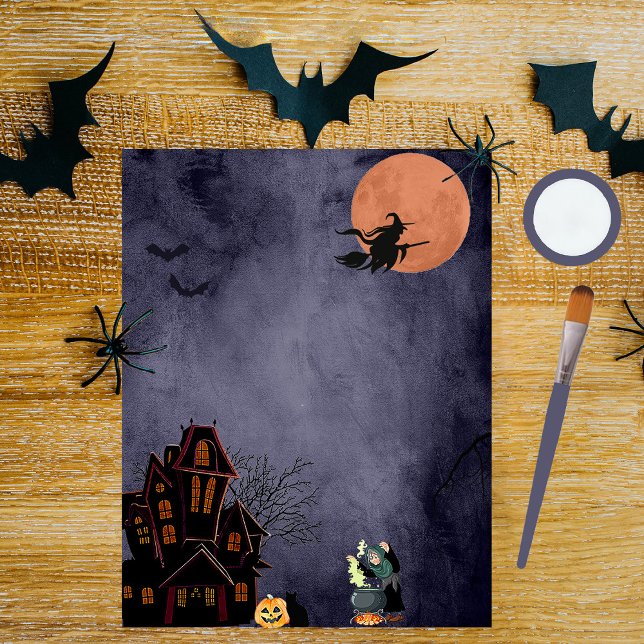 Halloween Night Scrapbook Paper (Von Creator hochgeladen)