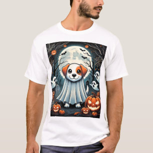 Halloween Night: Spuk Herz unter dem Mond T-Shirt