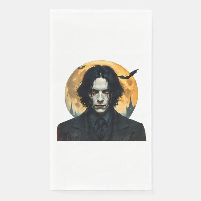 Halloween Night - Vampire Rising Serviette (Vorderseite)