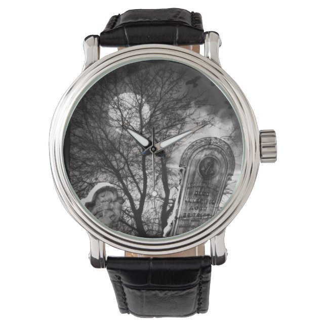 Halloween Night Watch Armbanduhr (Vorderseite)