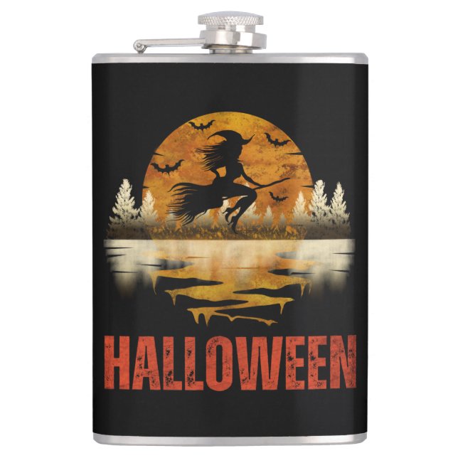 HALLOWEEN NIGHT WITCH FLACHMANN (Vorderseite)