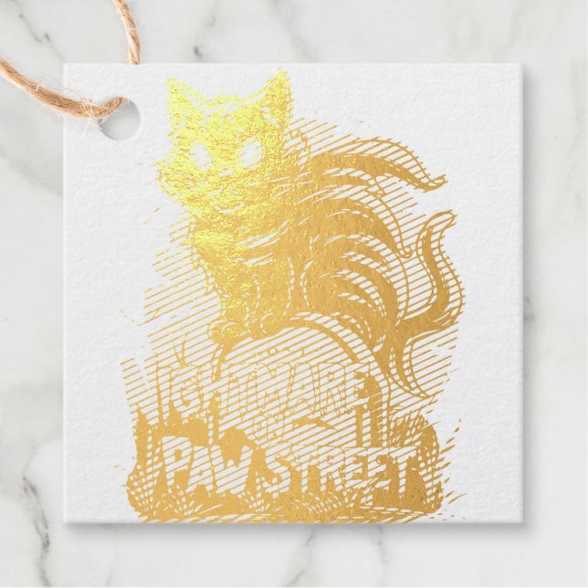 Halloween Nightmare Between Horror and Fantasy Geschenkanhänger (Vorderseite)