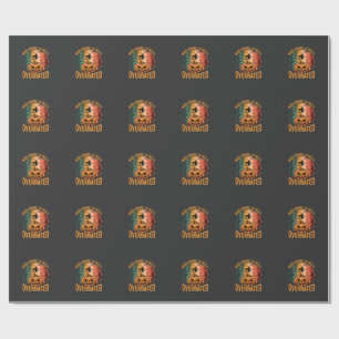 Halloween Normal zu sein ist weit überschätzt Hexe Geschenkpapier